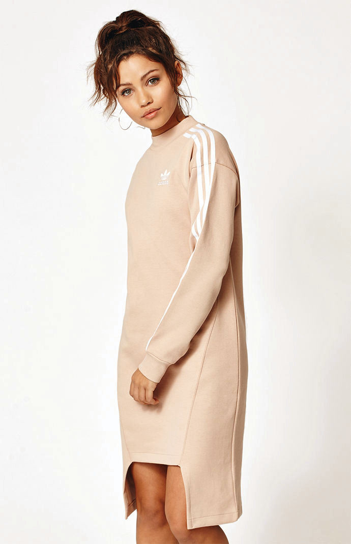 adidas long hoodie dress